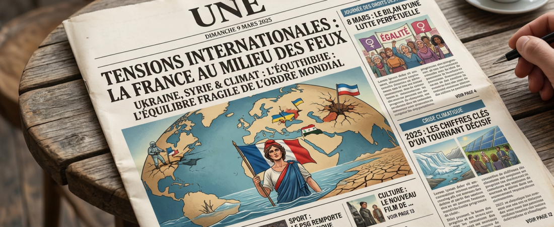 L&rsquo;actualité : lundi 9 mars 2025 – [hieralaune.fr]
